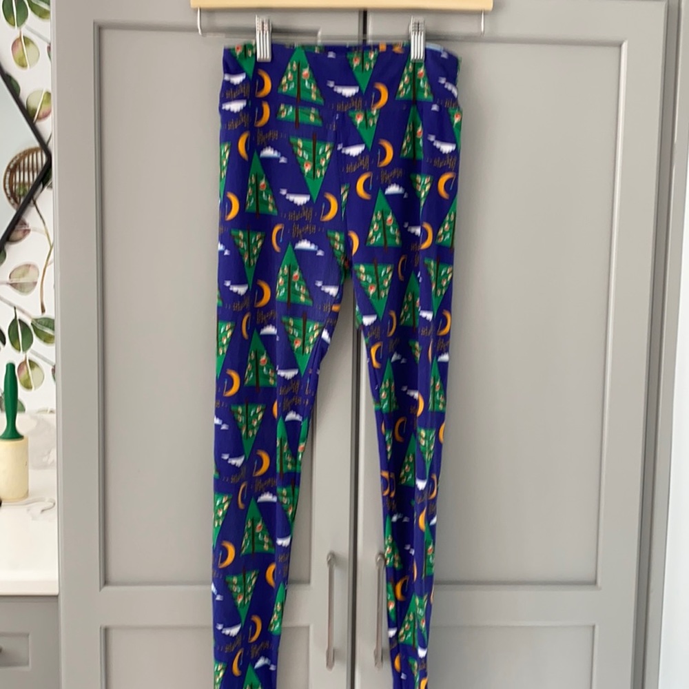 Lularoe Christmas leggings size one size
